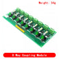 AC 220V 1/3/8 Channel MCU TTL Level 8 Ch Optocoupler Isolation Test Board Isolated Detection Tester PLC Processors Module