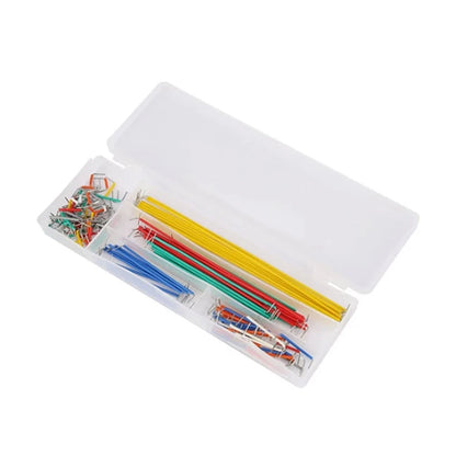 Hot Sell 140 pcs U Shape Solderless Breadboard Jumper Cable Wire Kit for arduino Shield for arduino raspberry pi Drop Shipping