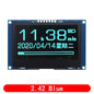 2.42 inch OLED Display Module 128x64 LCD HD Screen Module SSD1309 7 Pin SPI/IIC I2C Serial Interface for Arduino UNO R3