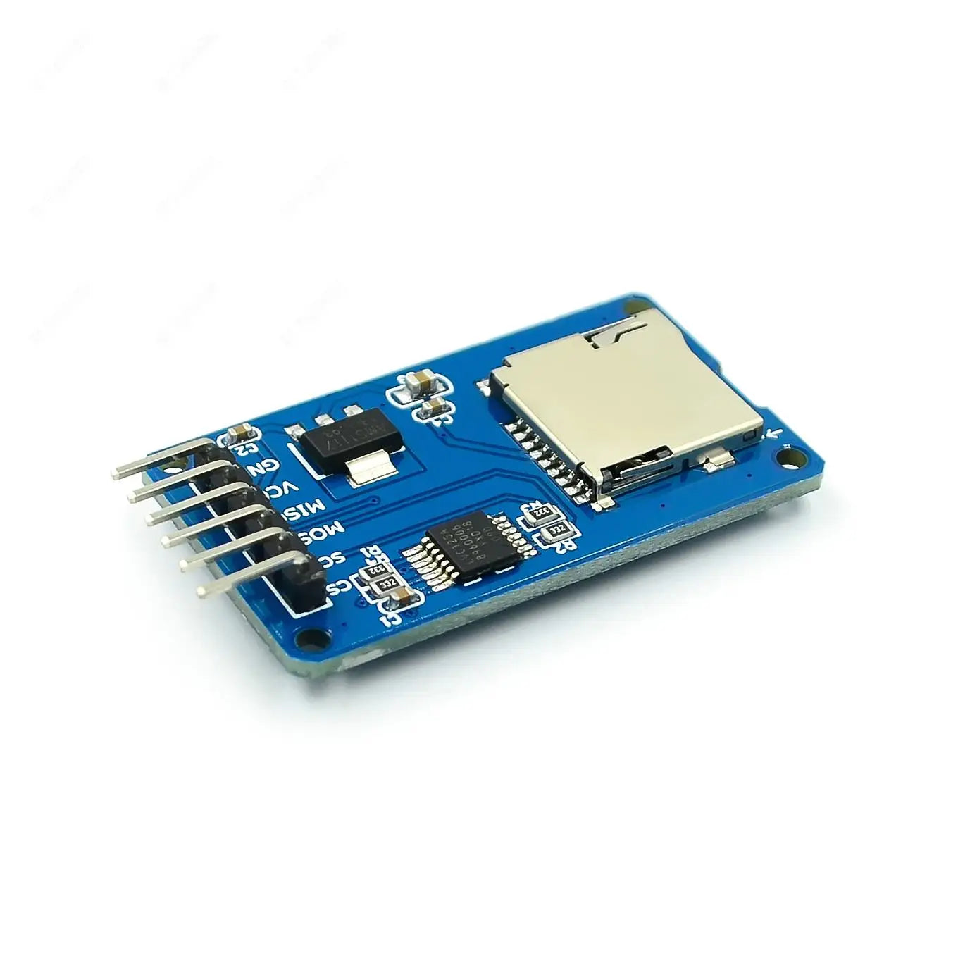 10pcs/lot Micro SD card mini TF card reader module SPI interfaces with level converter chip for