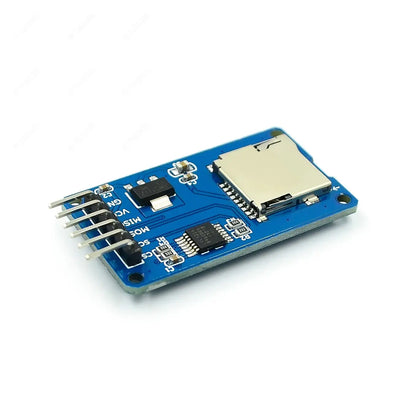 10pcs/lot Micro SD card mini TF card reader module SPI interfaces with level converter chip for