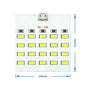 1PCS high quality 5730 smd 5V 430mA~470mA White Mirco Usb 5730 LED lighting panel USB mobile light Emergency light night light