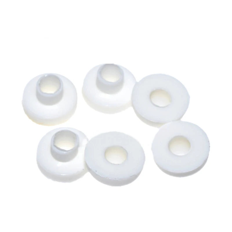 100pcs Insulating Tablets Insulation Bushing Transistor Pads Circle TO-220 Insulated Cap Insulation Particle Ring For M3 Screws