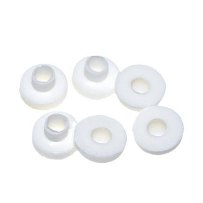 100pcs Insulating Tablets Insulation Bushing Transistor Pads Circle TO-220 Insulated Cap Insulation Particle Ring For M3 Screws