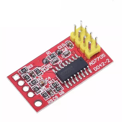 official AD7705 Dual 16 bit ADC Data Acquisition Module Input Gain Programmable SPI Interface TM7705