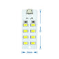 high quality 5730 smd 5V 430mA~470mA White  Mirco Usb 5730 LED lighting panel USB mobile light Emergency light  night light