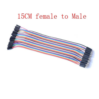 Dupont Line 40P 10cm/15cm/40cm Male to Male + Female to Male and Female to Female Jumper Wire Dupont Cable for arduino DIY KIT