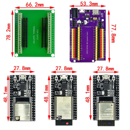 ESP32-DevKitC core board ESP32 development board ESP32-WROOM-32D ESP32-WROOM-32U WIFI+Bluetooth-compatible IoT NodeMCU-32
