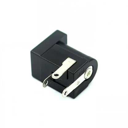 10Pcs DC-005 Black DC Power Jack Socket Connector DC005 5.5*2.1mm 2.1 socket Round the needle