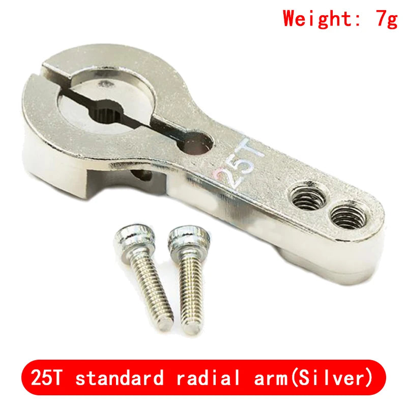 25T Standard Straight Rocker For MG995 MG946R MG996R MG945 S3003 Servo Metal Rocker Servo Horn Rocker