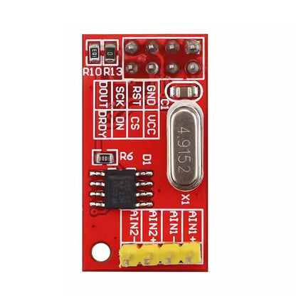 official AD7705 Dual 16 bit ADC Data Acquisition Module Input Gain Programmable SPI Interface TM7705