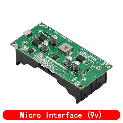 Type-C 15W 3A 18650 Lithium Battery Charger Module DC-DC Step Up Booster Fast Charge UPS Power Supply / Converter 5V 9V 12V