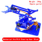 SG90 MG90S 4 DOF Unassembly Acrylic Mechanical Arm Robot Manipulator Claw for Arduino UNO Maker Learning DIY Kit RC Robotic Arm