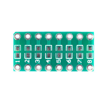 10pcs SMT DIP Adapter Converter 0805 0603 0402 Capacitor Resistor LED Pinboard FR4 PCB Board 2.54mm Pitch SMD SMT Turn To DIP