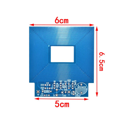 Metal Detector Scanner Unassembled Kit DC 3V-5V Suite Metal Sensor Board Module Electronic DIY Kits PCB Board Buzzer Capacitor