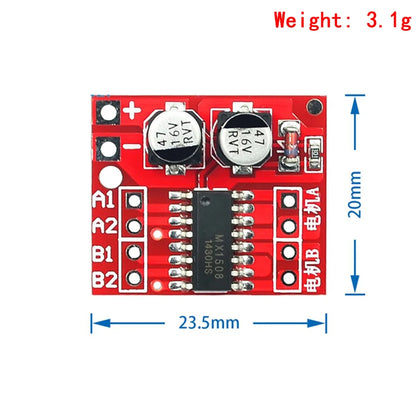 DC Motor Drive Module Reversing PWM Speed Dual H Bridge Stepper Motor Mini Victory L298N