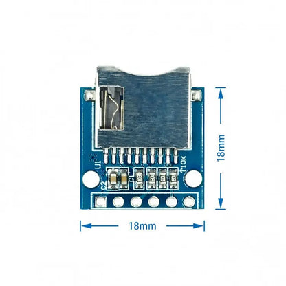 10PCS/LOT Micro SD Storage Expansion Board Mini Micro SD TF Card Memory Shield Module With Pins for Arduino ARM AVR