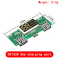 LED Dual USB 5V 2.4A Micro/Type-C USB Mobile Power Bank 18650 Charging Module Lithium Battery Charger Board Circuit Protection