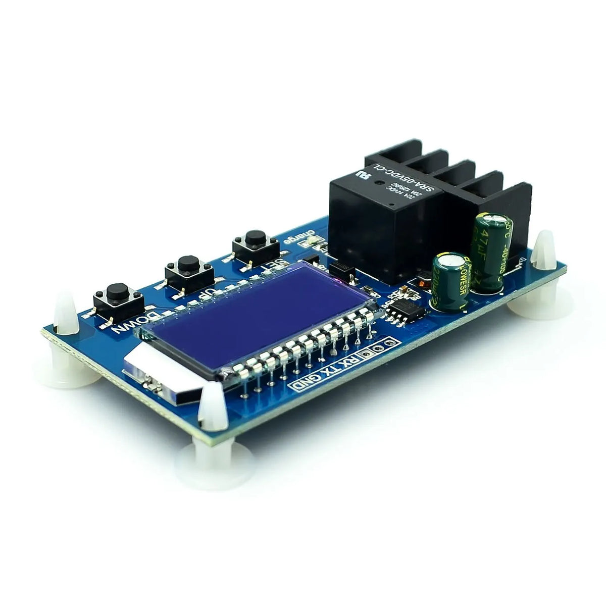 6-60v 10A Lead-acid Solar Storage Battery Charge Controller Module Protection Board charger Time Switch Battery Capacity