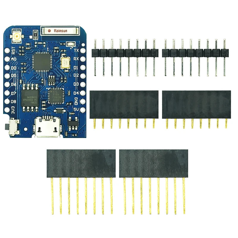 WeMos D1 Mini Pro V3.0 NodeMcu 4MB/16MB bytes Lua WIFI Internet of Things Development board based ESP8266 CH340G Nodemcu V2