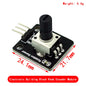 360 Degrees Rotary Encoder Module Rotary Potentiometer Analog Knob Module for Arduino KY-040 RV09 Rotary Encoder EC11 Knob Cap
