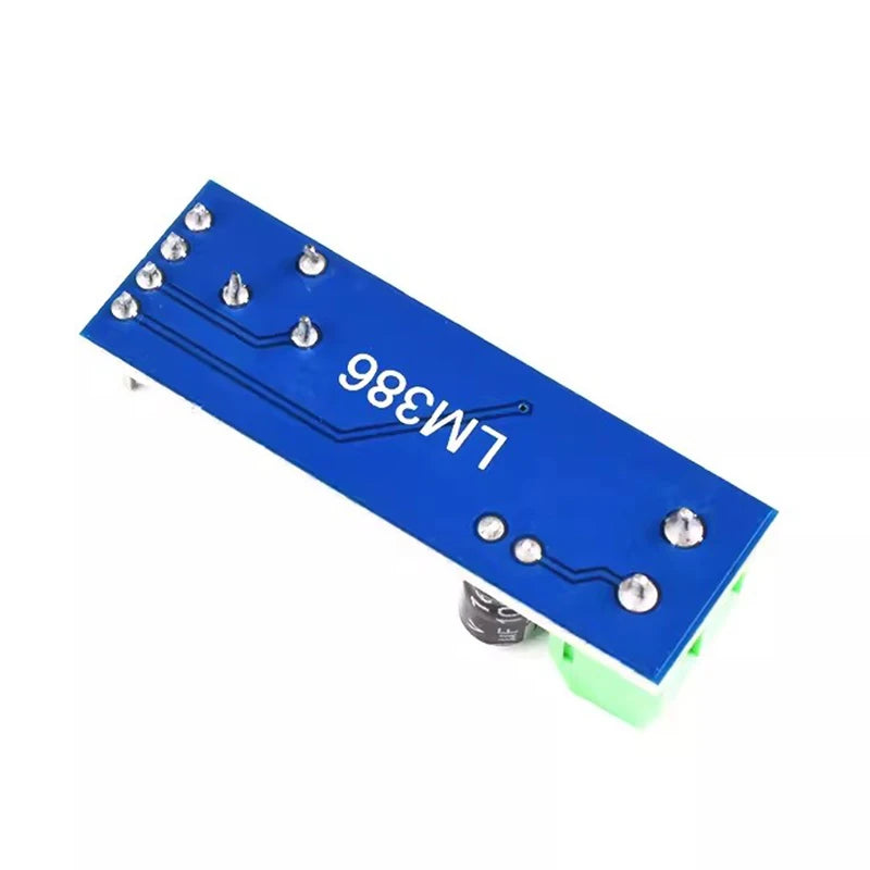 5pcs LM386 audio power amplifier module 200 times gain amplifier board mono power amplifier 5V-12V Input