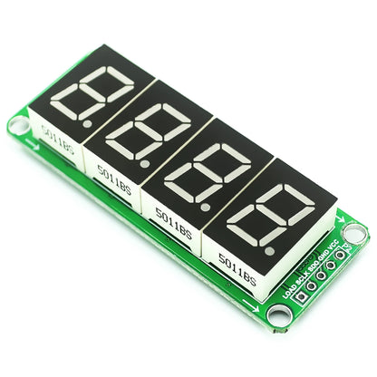 Red 74HC595 Static Driving 2 3 4 Segment Digital Display Module Seamless Can Series 0.5-inch 2-bright Red