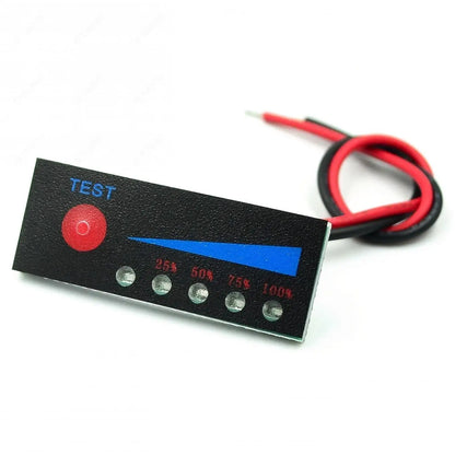 1S 2S 3S 4S 5S 6S 7S 4.2V-29.4V Lithium Battery Li-po Li-ion Capacity Indicator Board Power Display Charging Charge LED Tester