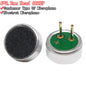 20PCS 6*2.2mm Microphone Capacitive Electret Microphones Pick Up Sensitivity Electret Condenser 6mmx2.2mm Loudspeaker Mic For Arduino