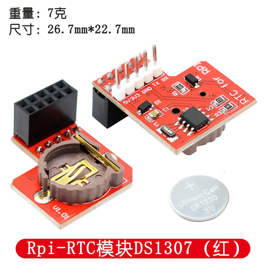 New I2C RTC DS1307 High Precision RTC Module Real Time Clock Module Raspberry Pi 3?(NO With battery)