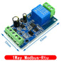 Modbus-Rtu 1/2 Channel 7-24V Relay Module Switch Modbus RTU 4 Channel Relay Output 12V Switch Input 485 Communication TTL Pin He