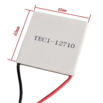 TEC1-12705 Thermoelectric Cooler Peltier TEC1-12706 TEC1-12709 TEC1-12710 TEC1-12715 40*40MM 12V Peltier Elemente Module
