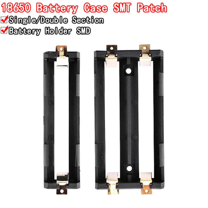 1x 2x 18650 Series Batteries Holder Box Storage Case Container With Bronze Pins Drop Ship