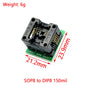 SOIC8 SOP8 to DIP8 Wide-body Seat Wide 150/200mil Programmer Adapter Socket Blue SA602 IC Test Conversion Burner