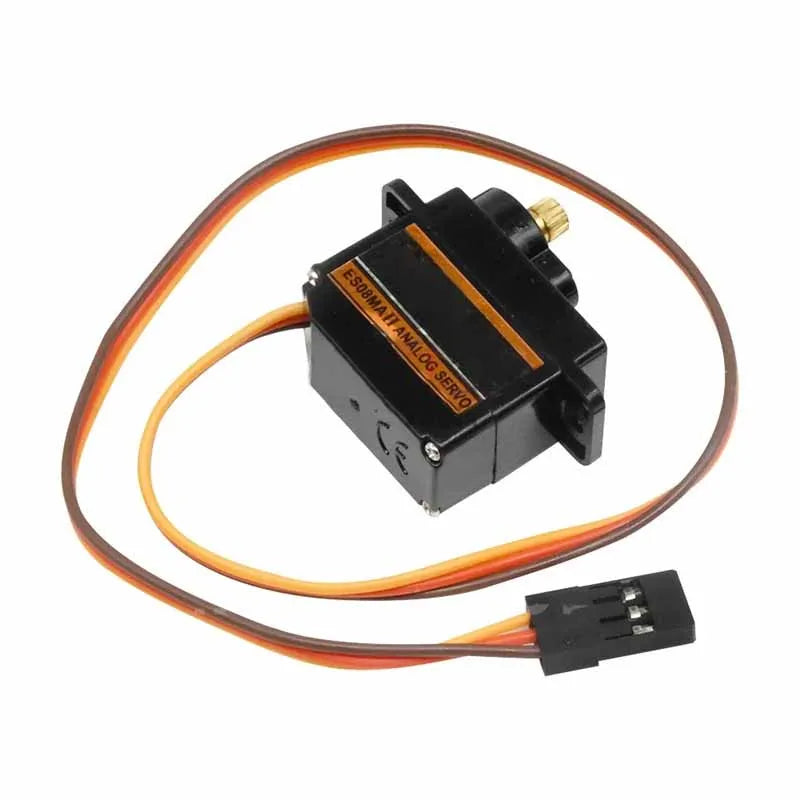 RC Servo ES08MA II Servo Motor SCX24 Servo 12g 15T Mini Metal Gear Analog Servo for RC Car Axial SCX24 Upgrades