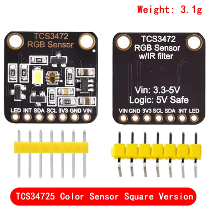 TCS34725 Color Sensor Recognition Module RGB Development Board IIC For Arduino STM32