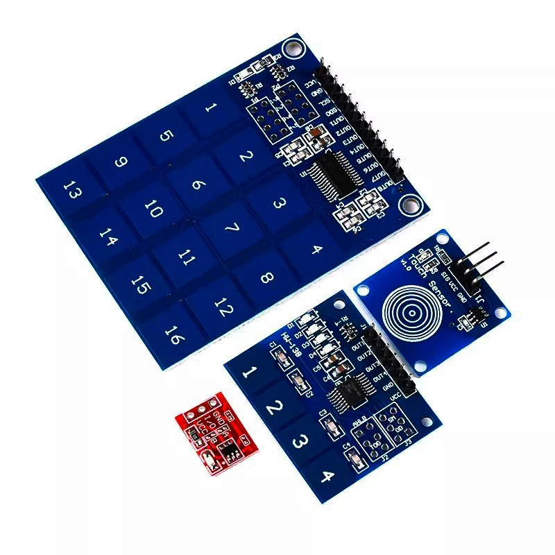 TTP223/TTP224/TTP226/TTP229 Jog Digital Touch Switch Sensor Digital 1/4/8/16 channel Touch Key Capacitive Module TTP223B