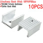 10pcs  Heat Sink Transistor Radiator TO220 Cooler Cooling 20*15*10MM