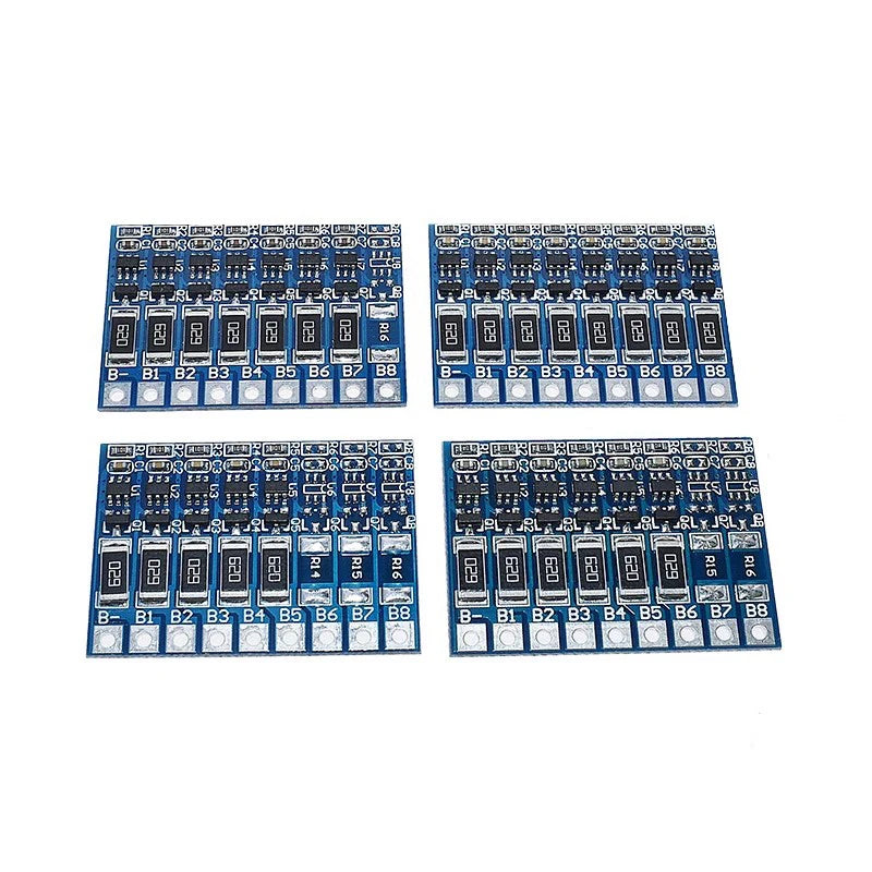 3S 4S 5S 6S 7S 8S bms 4.2V Balance Function Protection Board 68mA 5S Li-ion Lipo Battery Lithium 18650 Batteries Balanced 5S 21V