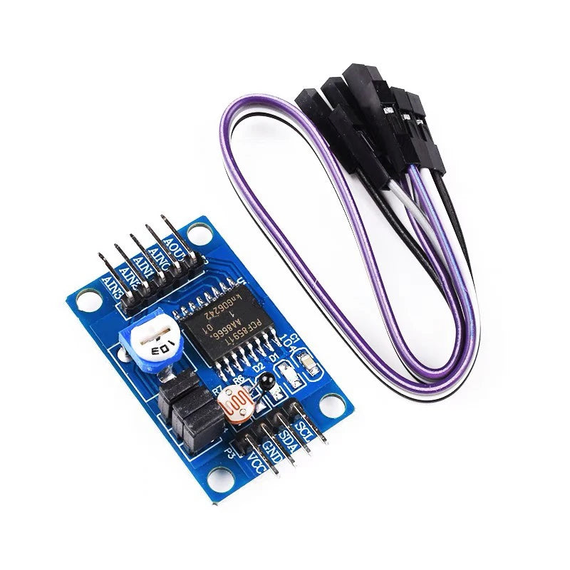 PCF8591 AD / DA Conversion of to Digital /Digital-to- Converter Module Temperature Illumination