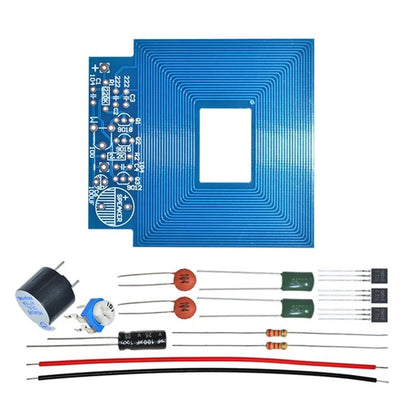 Metal Detector Scanner Unassembled Kit DC 3V-5V Suite Metal Sensor Board Module Electronic DIY Kits PCB Board Buzzer Capacitor