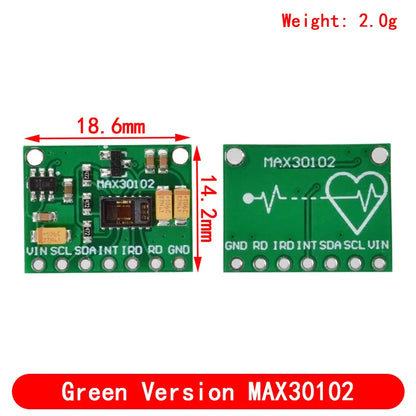 MAX30102 MAX30100 Heart rate Sensor Module Puls detection Blood oxygen concentration test For Arduino Ultra-Low Power