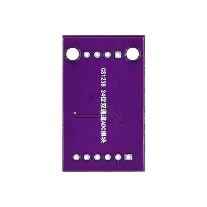 CS1238 24 bit ADC module Onboard TL431 external reference chip dual channel weighing sensing