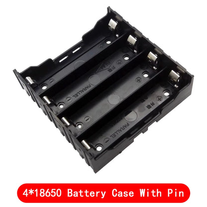 Abs 18650 Power Bank Gevallen 1X 2X 3X 4X 18650 Batterij Houder Opbergdoos Geval 1 2 3 4 Slot batterijen Container Met Harde Pin