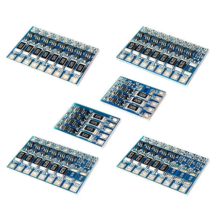 3S 4S 5S 6S 7S 8S bms 4.2V Balance Function Protection Board 68mA 5S Li-ion Lipo Battery Lithium 18650 Batteries Balanced 5S 21V