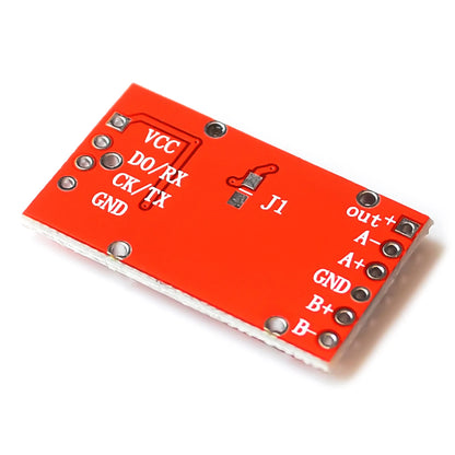 HX711 Dual-channel 24-bit A/D Conversion Weighing Sensor Module with Metal Shied