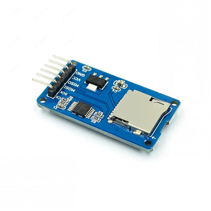 10pcs/lot Micro SD card mini TF card reader module SPI interfaces with level converter chip for