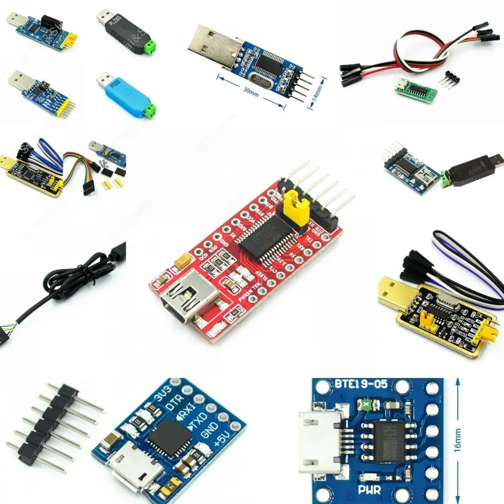 CP2102 USB 2.0 to UART TTL 5PIN Connector Module Serial Converter STC Replace FT232 CH340 PL2303 CP2102 MICRO USB for Arduino