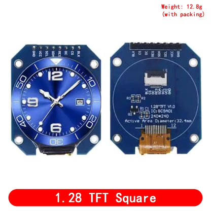 TFT Display 1.28 Inch TFT LCD Display Module Round RGB 240*240 GC9A01 Driver 4 Wire SPI Interface 240x240 PCB  For Arduino