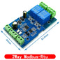 Modbus-Rtu 1/2 Channel 7-24V Relay Module Switch Modbus RTU 4 Channel Relay Output 12V Switch Input 485 Communication TTL Pin He
